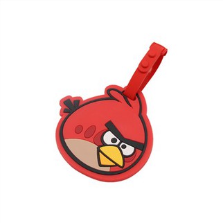 3D-sarjakuva eläinten pehmeä PVC-matkatavaramerkki