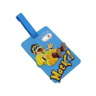 Matkatavaran 2D pehmeä PVC-matkatavaramerkki